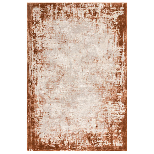 Lyza Rug Border Terracotta Rug